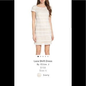 Eliza J - Lace Shift dress size 4